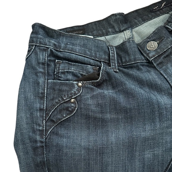 Citizens of Humanity Jean Ava stretch low waist strait leg size 27 - Picture 3 of 11